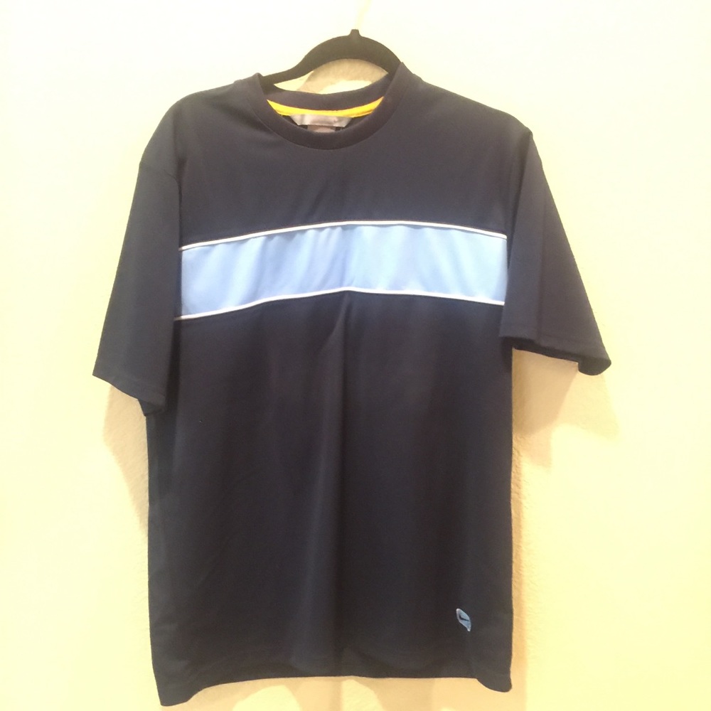 BABY BLUE NIKE BUTTON UP